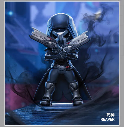 POP MART Overwatch Play of The Game Series Caja Sorpresa Blind Box Juguetes Kawaii Adornos Figuras Decoración del Hogar Muñecos Modelo de Escritorio