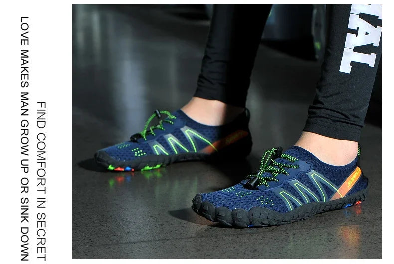Men Aqua Shoes Water Swimming Shoes Women Sneakers Boys Child Barefoot Shoes Beach Sandals Quick-Dry River Sea Diving Gym