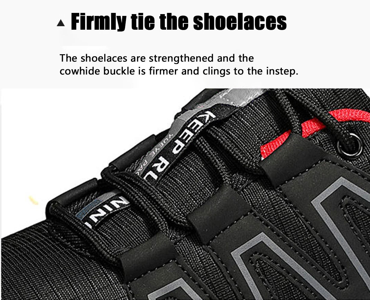 Zapatillas de senderismo para hombre, de exterior, con suela de goma antideslizante, tácticas de entrenamiento, ligeras y cómodas para senderismo, viajes y deporte