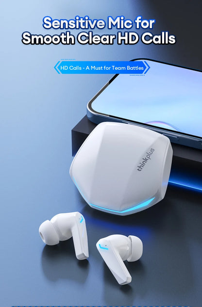 5PCS Original Lenovo GM2 Pro  TWS Wireless Headphones Sliding Cover Gaming Earphone Bluetooth 5.3 Sport Earbuds Music Headsets