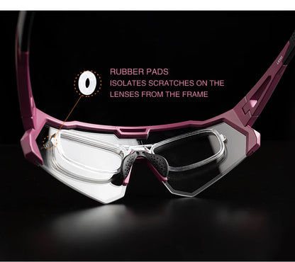 Lameda Outdoor Cycling Glasses Sports Polarized  Road Bike Glasses Mountain Bicycle Sunglasses Cycling Goggles Eyewear Goggles W