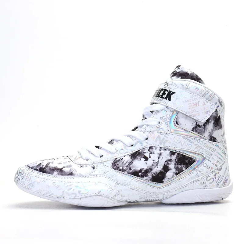 2026 New Arrival Boxing Sport Shoe Youth Wearable Wrestling Shoes Men Indoor Men Fighting Shoes Non-Slip Men Boxing Sneakers