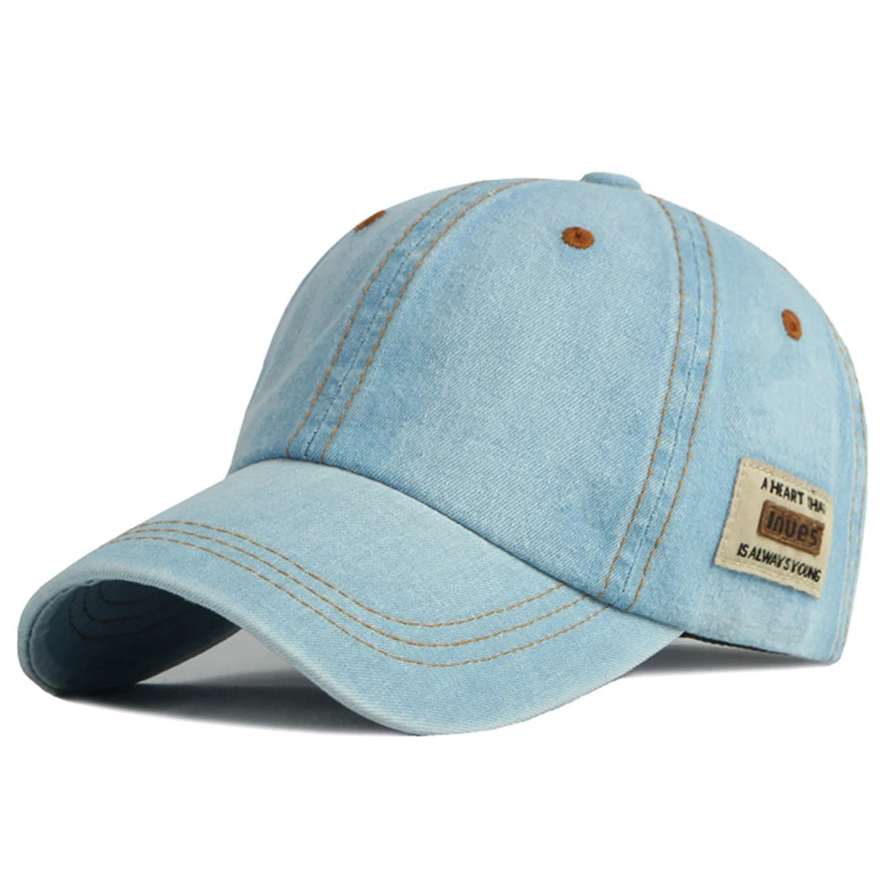 FS Brand Blaue Jeans-Kappe für Herren Sommer-Baseballkappen Luxus-Damen-Designer-Kappe Streetwear-Trucker-Cap Gorras Para Hombre