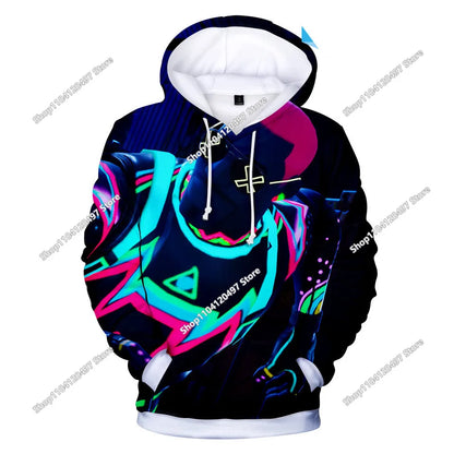 Game Fortnite Hoodies Teenager Boys Hoodie Kids Sweatshirts Cartoon Leisure Outerwear Children Cosplay Pullovers Streetwear Gift