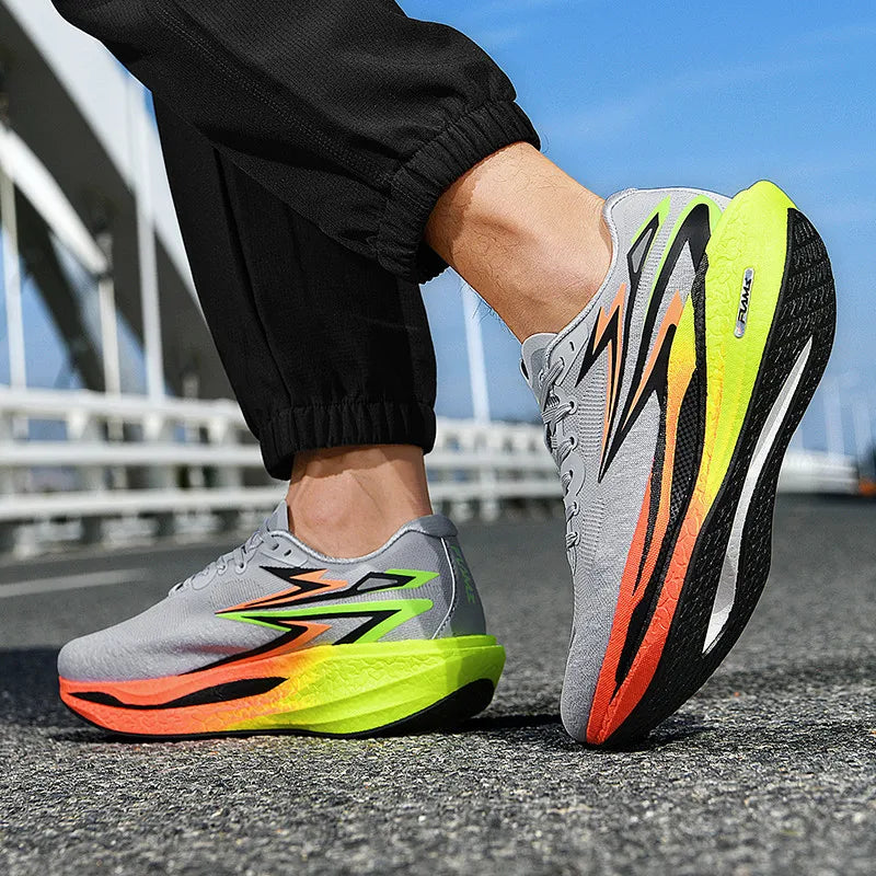 Men Sports Running Shoes Casual Marathon Lightweight Women's Comfortable Athletic Nonskid Walking Sneakers Outdoors Couple Shoes