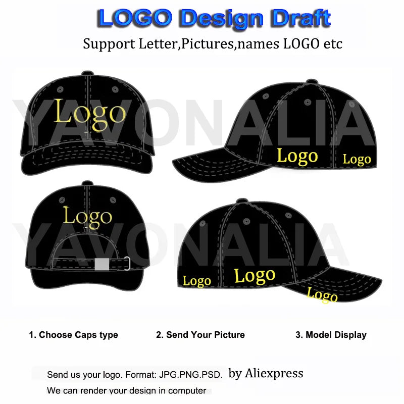 Wholesale Men Women Soft Top Baseball Cap With Custom Logo Unisex Adjustable Dad Hat Shade Hip Hop Summer Sunshade Hat Sport Hat