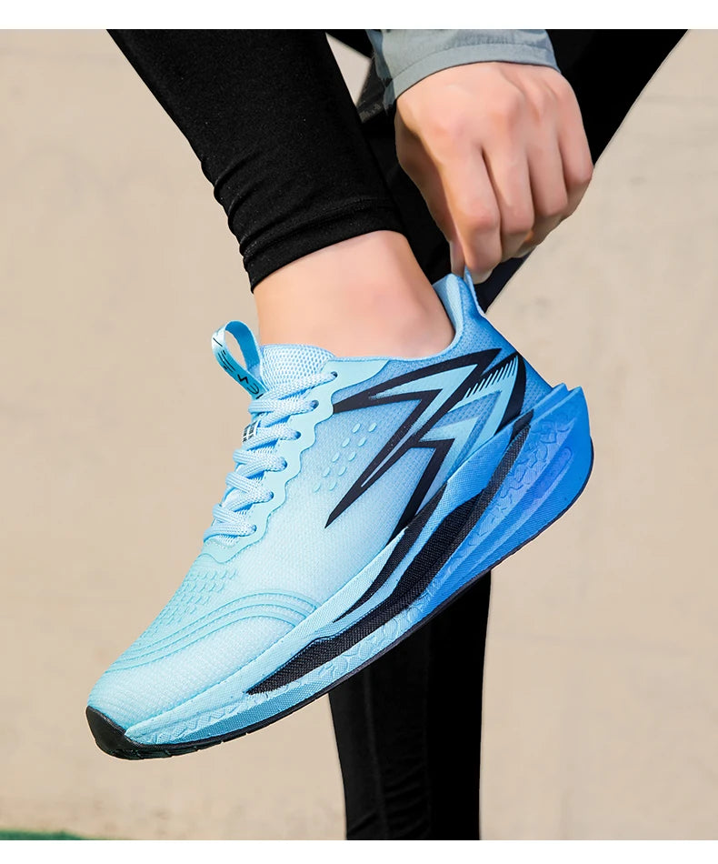 NEW Men Sports Running Shoes Off Marathon Breathable Light Comfortable Athletic Sneakers Jogging Basketball Tenis Air Cushion