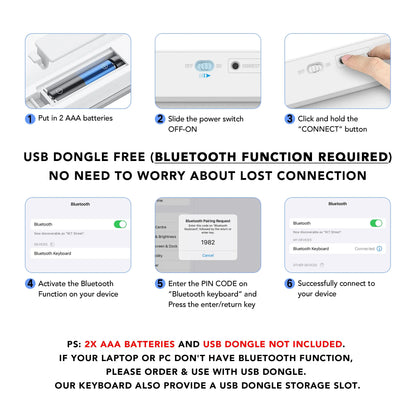 Japanese Language Ultra Thin Lightweight Low Noise Keyboards for Laptop/Computer/Surface