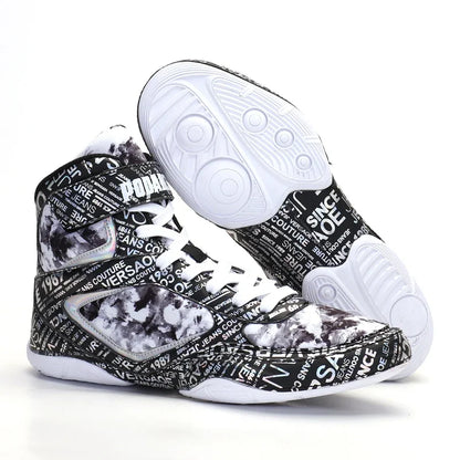 2026 New Arrival Boxing Sport Shoe Youth Wearable Wrestling Shoes Men Indoor Men Fighting Shoes Non-Slip Men Boxing Sneakers