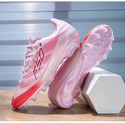 Nouvelles chaussures de football pour hommes, chaussures de sport d'extérieur, chaussures d'entraînement, chaussures de football antidérapantes, baskets professionnelles ultralégères unisexes