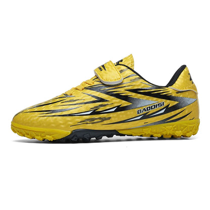 Nouvelles chaussures de Football enfants antidérapant société crampons chaussures de Football enfants salle terrain de Football bottes rapide professionnel Sneaker28-39