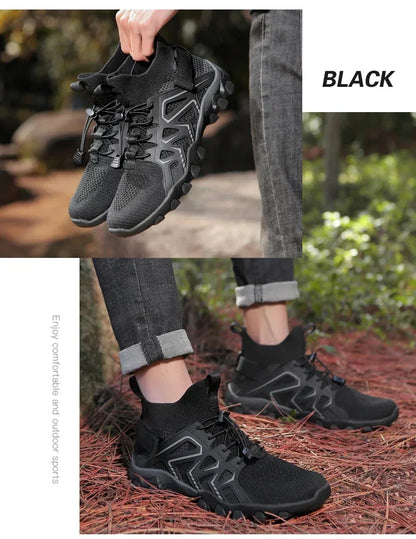 Unisex Breathable Quick Drying Fishing Water Sport Shoes Summer Upstream Barefoot Aqua Boots Outdoor Non-Slip Women Beach Shoes