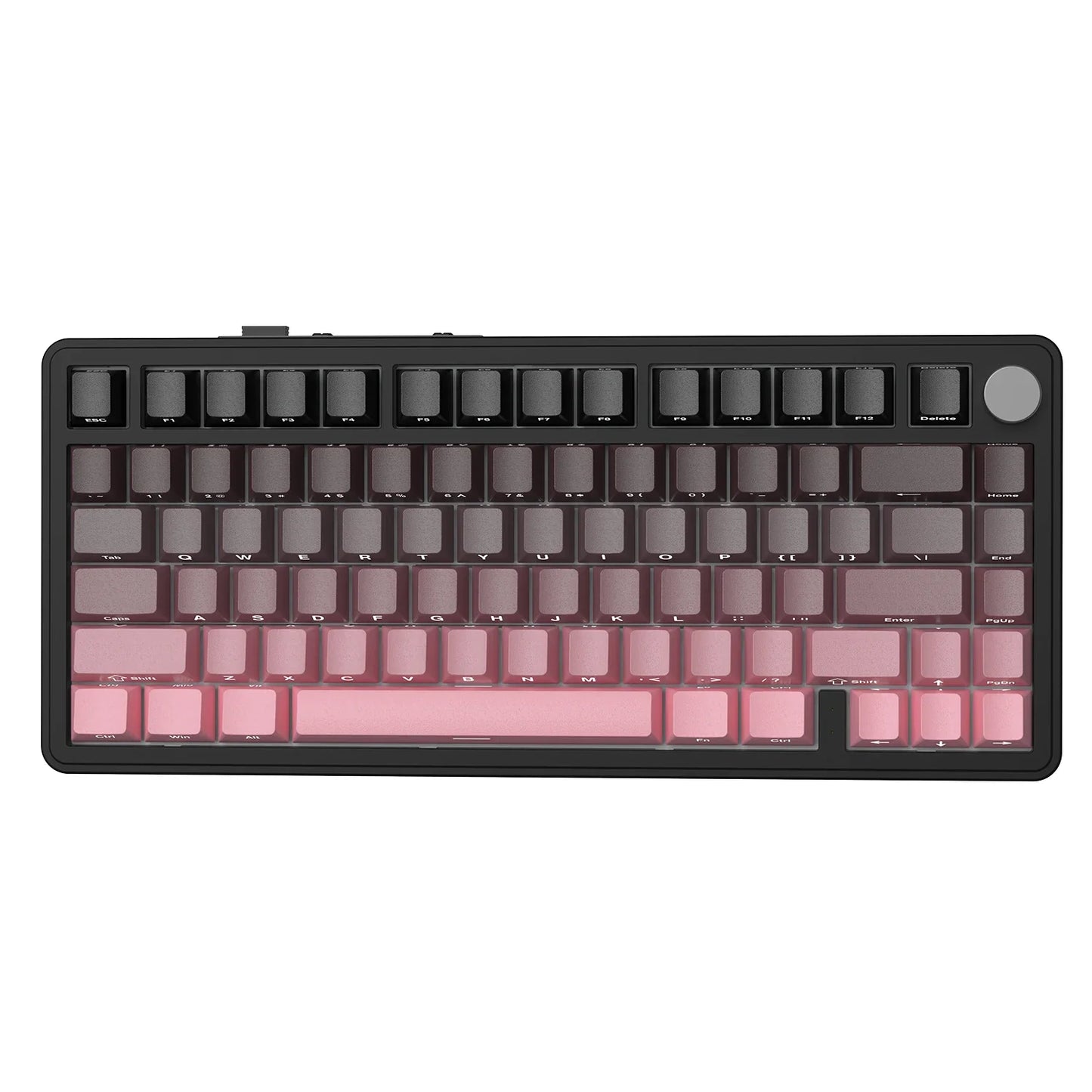 ATTACK SHARK X85/X85Pro Wireless Mechanical Keyboard 75% 82 Keys Tri-Mode Bluetooth Wird RGB Hot Swap Gasket Knob Large battery