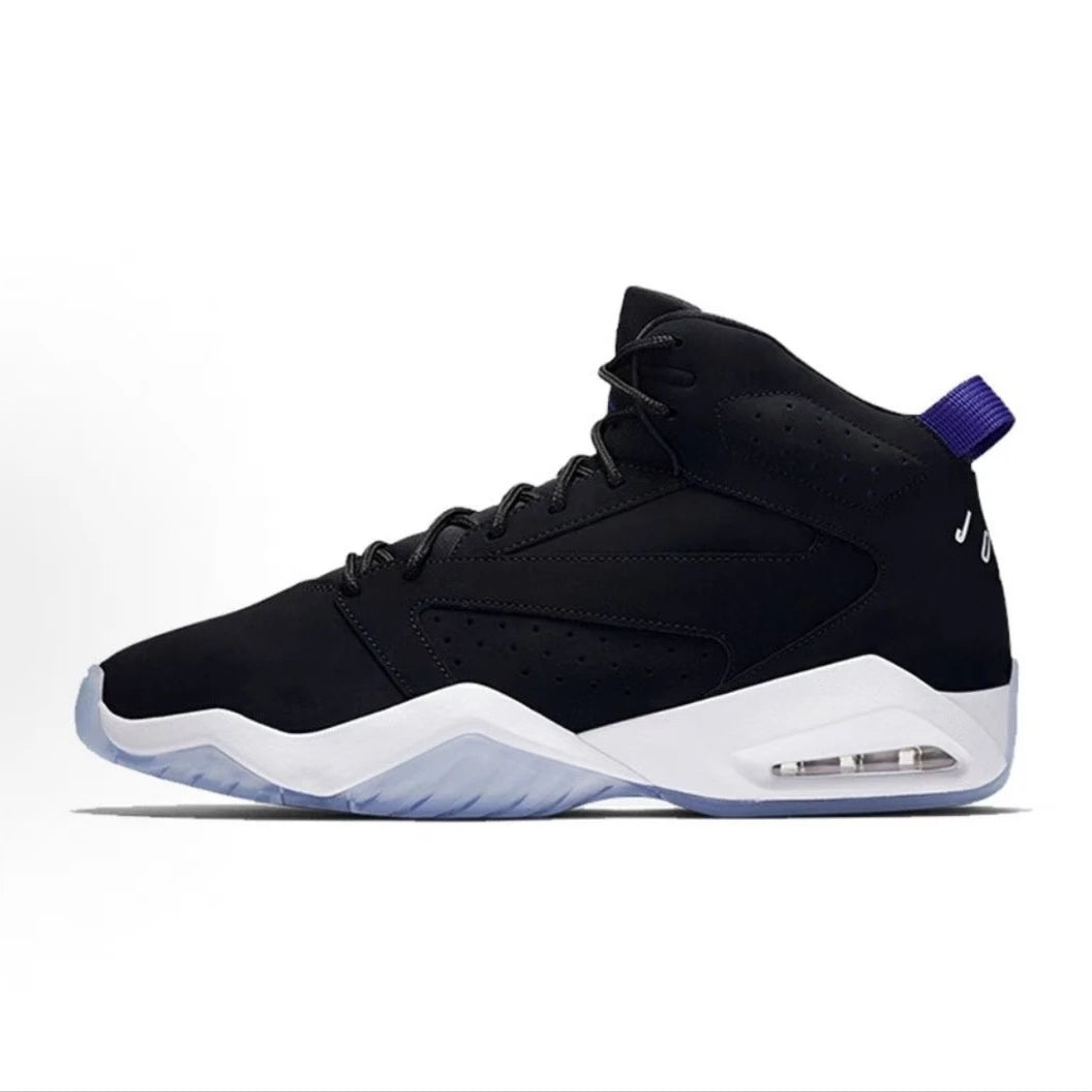 Nike Jordan Lift Off, chaussures de basketball rétro à tige haute, tendance, avec amorti et semelle antidérapante, pour hommes, noir AR4430-040