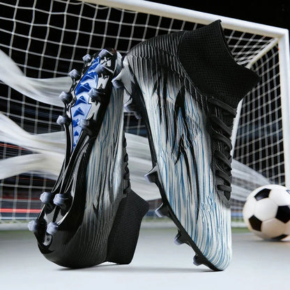 Nouvelles chaussures de football pour hommes, chaussures d'entraînement professionnelles, baskets de match, chaussures de football ultralégères, chaussures de sport pour l'extérieur, antidérapantes, unisexes