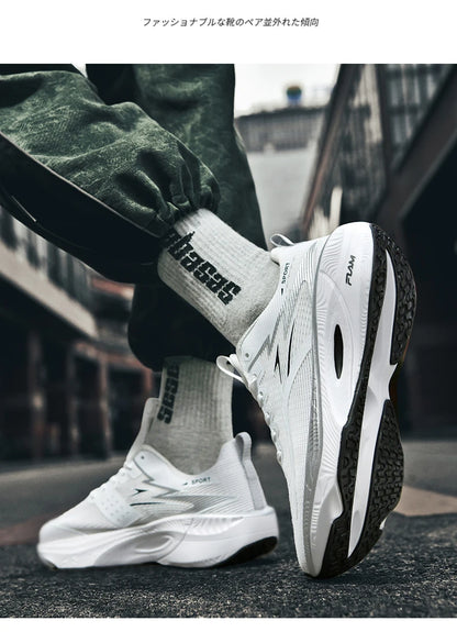 2026 NEW Men Sports Running Shoes Off Marathon Breathable Light Comfortable Women Athletic Sneakers Jogging Tenis Air Cushion