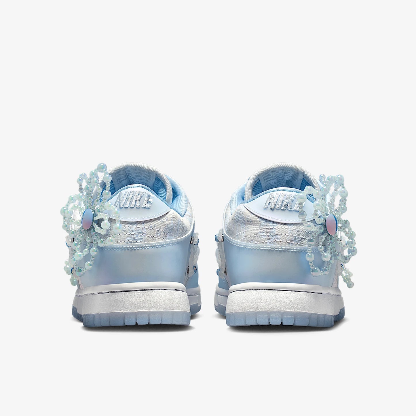 Nike Authentic Dunk Low Women's Fashion Floral Lightweight Casual Sneakers HV8575-100
