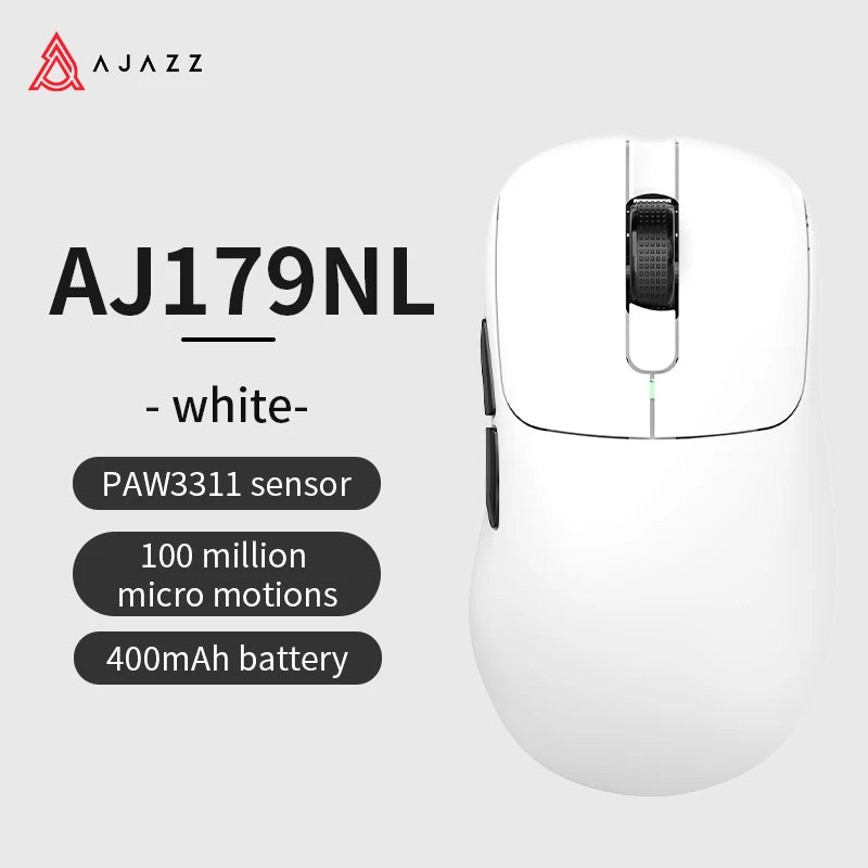 AJAZZ AJ179 NL Wireless Mouse Star Flash Version 3Mode Low Latency Long Battery Life Lightweight Customized Office Gaming Mouse