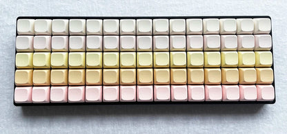 NPKC Blank XDA Keycaps Planck Preonic 61 75 87 108 Keyset Thick PBT Material for Cherry MX Mechanical Keyboard