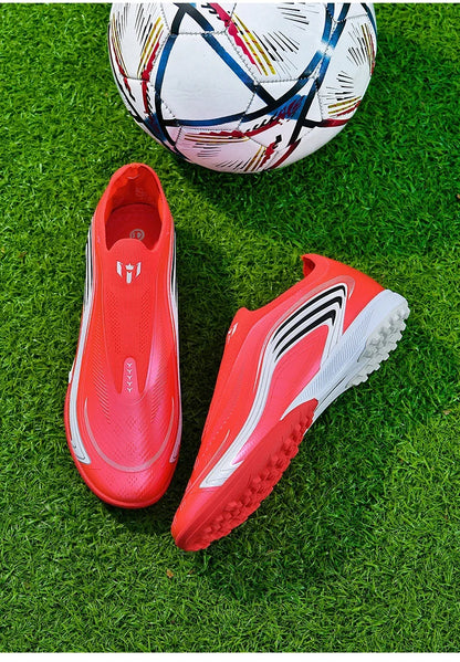 Nouvelles chaussures de football pour hommes TF/FG, chaussures de football professionnelles de haute qualité, chaussures de futsal unisexes pour femmes, vente chaude, crampons ultralégers, baskets.