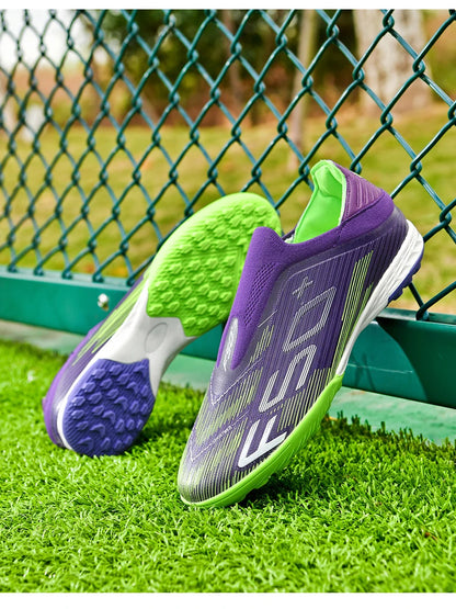 New Men's Football Boots Futsal Non Slip Turf Comfortable Ultralight Fg Grass Cleats Soccer Shoes Sport Indoor Adult Non-Slip