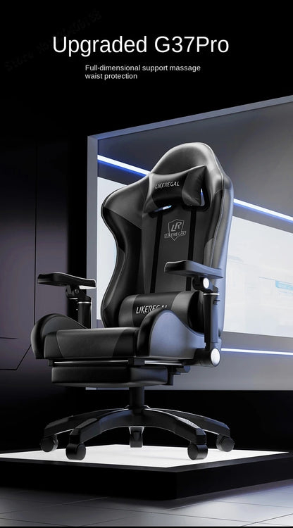 New Gaming Chair 9D Mechanical Dynamic Armrests 3D Lumbar Support Wide Seat Ergonomic Chair Gaming  Live Streaming  Swivel Chair