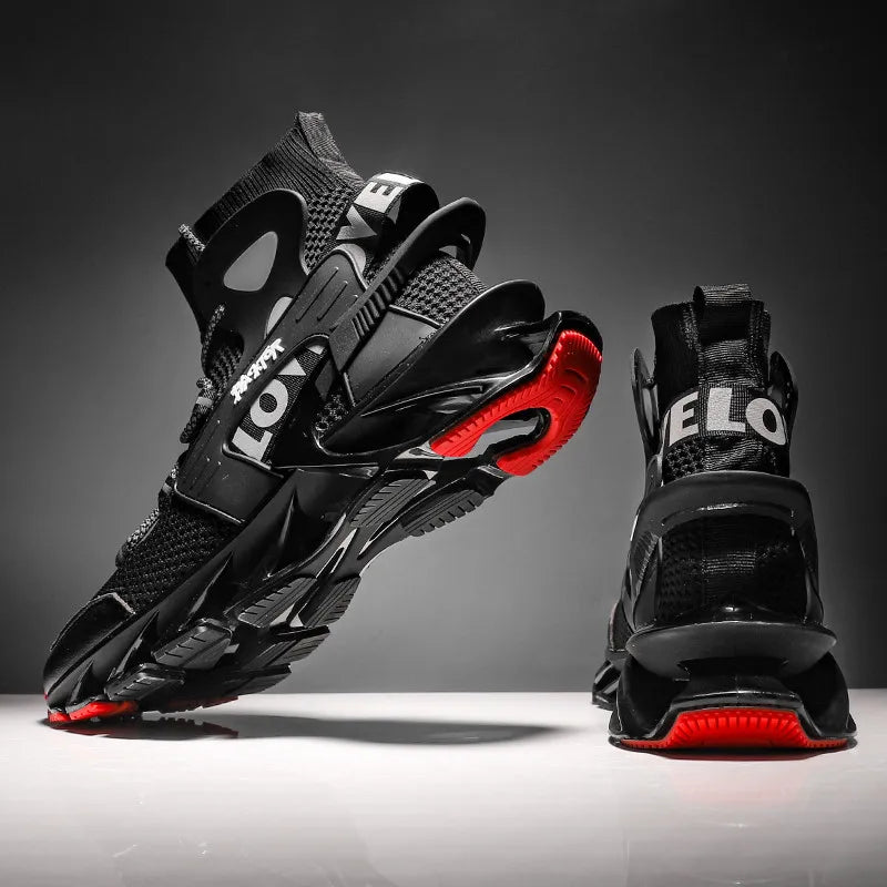 Chaussures de course respirantes pour hommes, baskets pour hommes, mocassins à la mode, chaussures de tennis décontractées, course d'entraînement, luxe