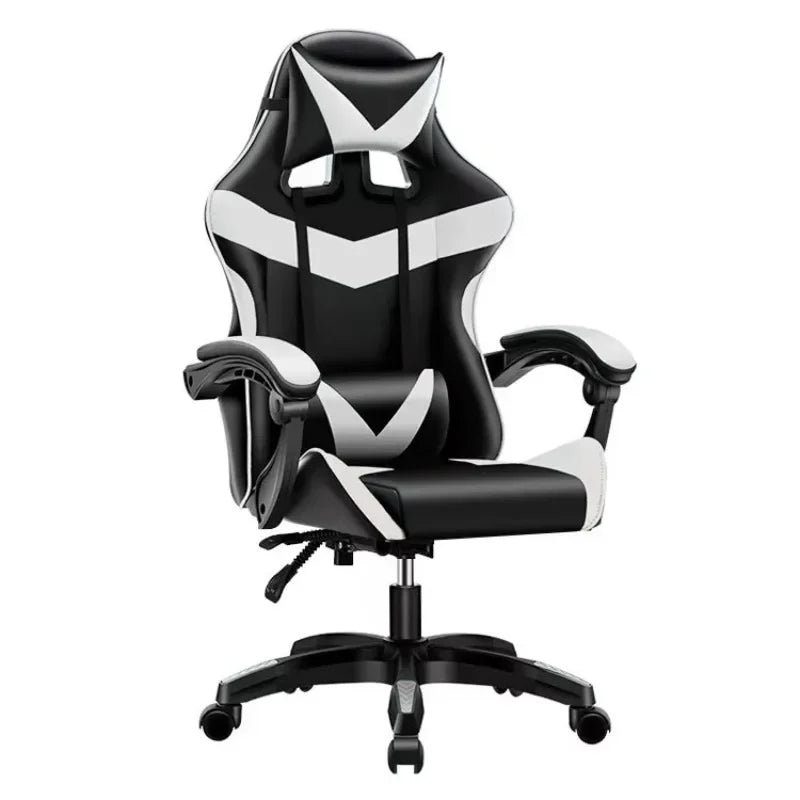 Chaise de jeu ergonomique, confortable pour une utilisation prolongée, idéale pour le bureau à domicile, les salles de jeux, chaise de jeu durable, offrant un soutien optimal et une inclinaison réglable, chaise d’ordina