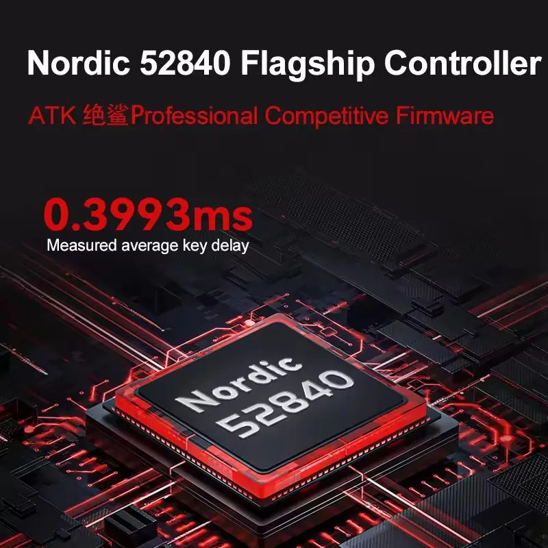 ATK BlazingSky F1 Extreme trådlös gamingmus PAW3950 Ultra Dual-Mode 8000Hz 35g lätt e-sport-FPS-mus