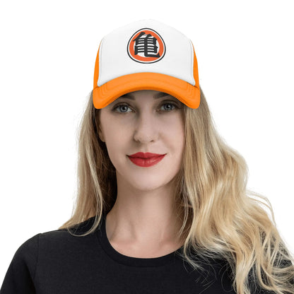 DBZ Turtle Japanese Anime Goku Trucker Cap Adult Dragon Ball  Hat Sun Hats Dad Hat Adjustable Snapback Caps Mesh Baseball Cap
