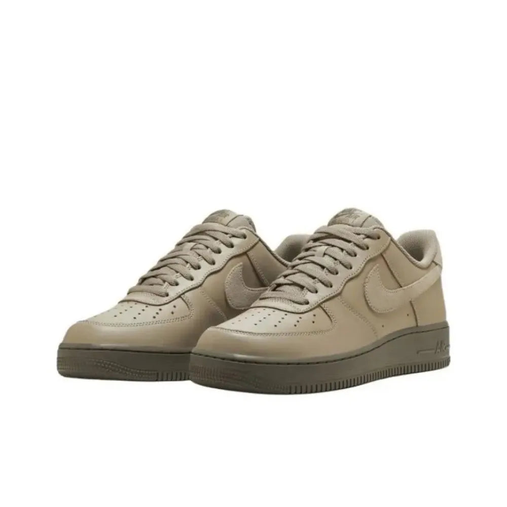 Nike Air Force 1 07 Leather Stylish and versatile, comfortable and durable Low-top Skate Shoes for men and women FV3654-111