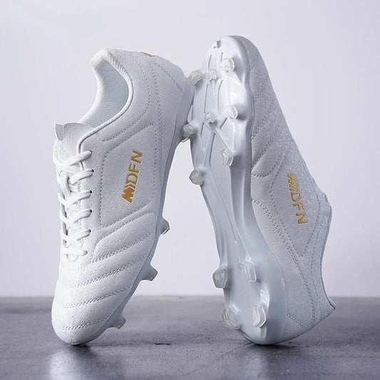 New Men Football Boots Match Professional Sneakers Non-slip Soccer Shoes Outdoor Drop Shipping Unisex Training Sport Futsal