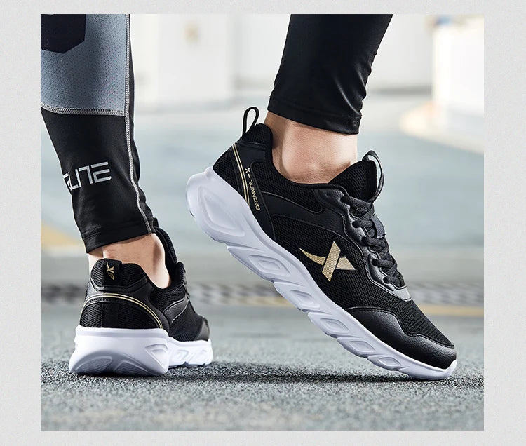 Xtep Running Shoes For Men 2020 Spring Rebound Comfortable Sports Shoes Durability Stability Breathable Sneakers 880119115036
