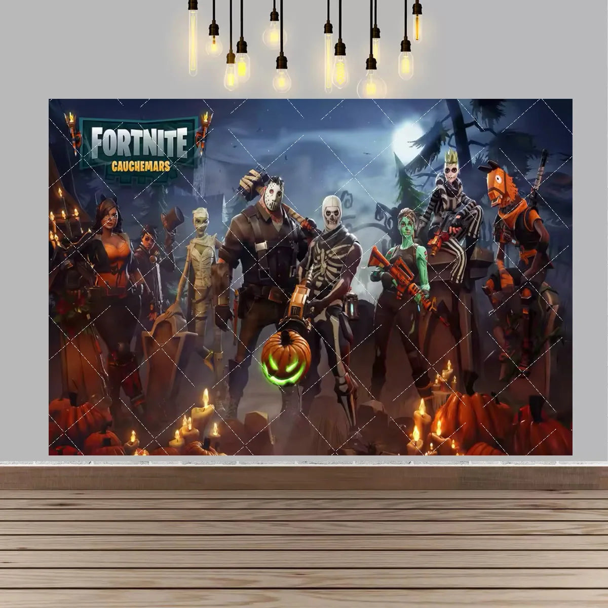 F-fortniteds Backdrop Poste  Boy Birthday Party Banner Kids  Birthday Cake Table Decor Party Supplies Photography Props Gift