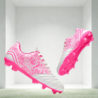 Chaussures de football unisexes pour hommes AG/FG, crampons légers en PU à haute adhérence pour l'entraînement sportif sur gazon extérieur