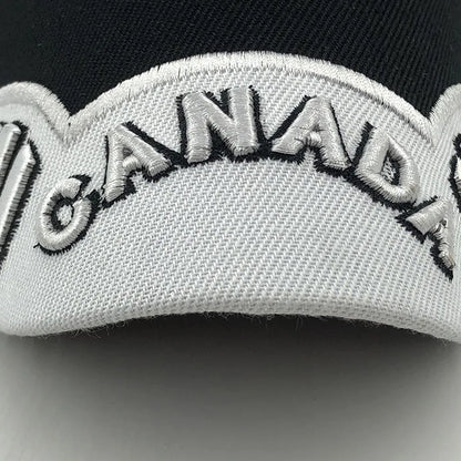 New Colors Contrast Canada Embroidered Baseball Cap For Men Women High Quality Snapback Hat Dad Hats Fishing Cap Bone Gorra
