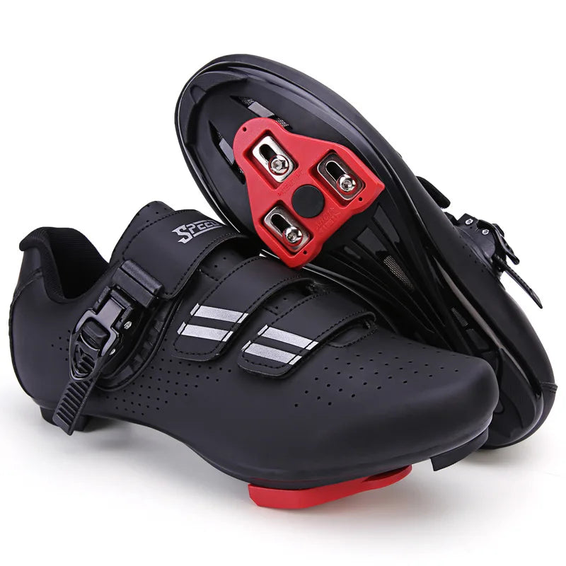 whytesole Men Cycling Sneaker Mtb Flat Shoes Cleat Self-Locking Mountain Bike Shoes Women Road Bicycle Cycling Shoe Dirt