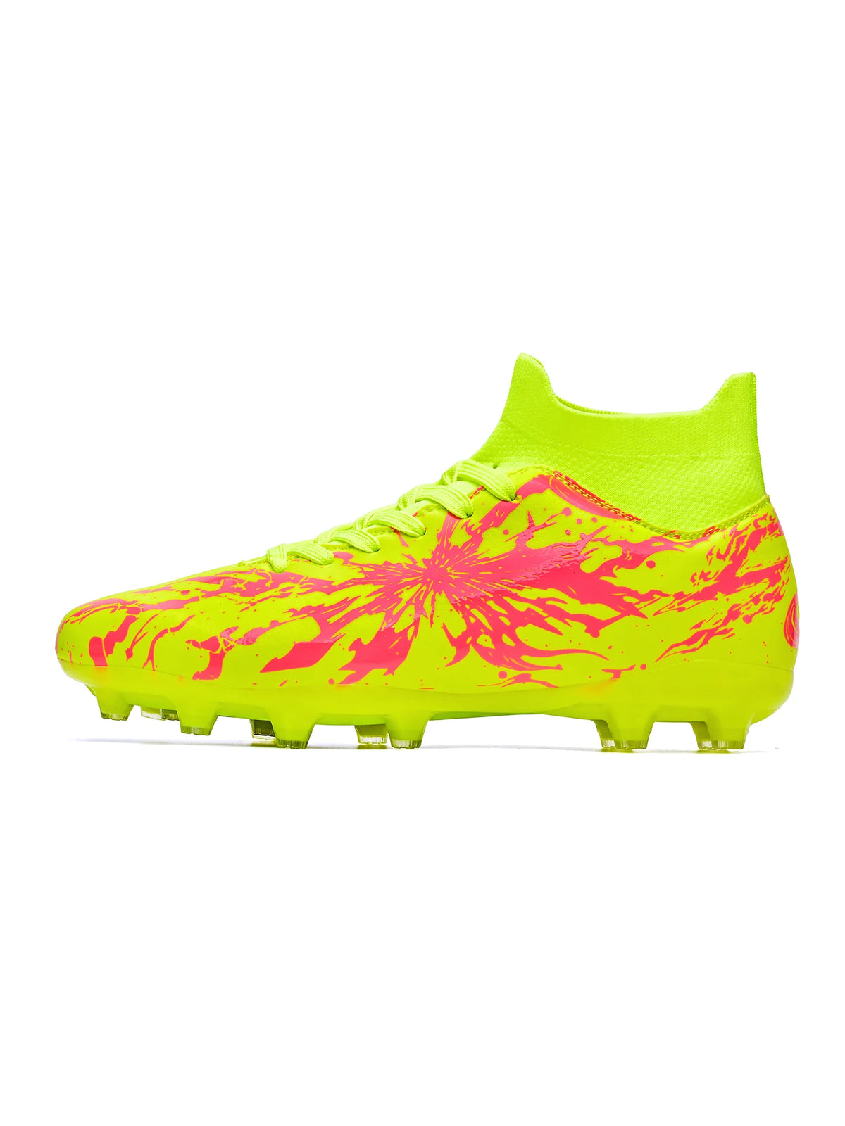 Chaussures de football pour adultes, crampons AG FG, légères, antidérapantes, avec longues pointes, résistantes à l'usure, pour terrain de gazon extérieur.