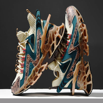 Chaussures de course respirantes pour hommes, baskets pour hommes, mocassins à la mode, chaussures de tennis décontractées, course d'entraînement, luxe