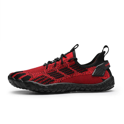 Water Shoes for Men Barefoot Beach Shoes Breathable Sport Shoes Quick Dry River Whtie Sea Aqua Sneakers Soft Beach Sneakers