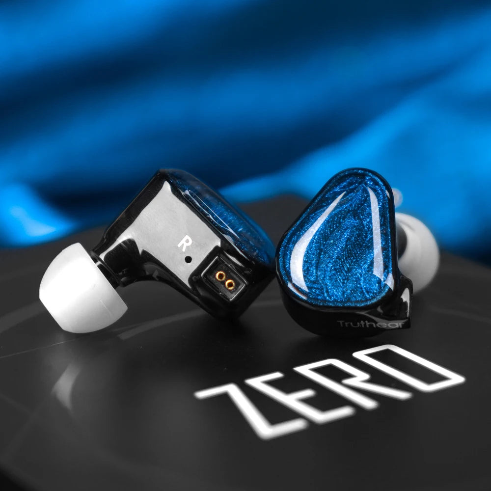 TRUTHEAR x Crinacle ZERO Earphone Dual Dynamic Drivers IEMs with 0.78 2Pin Cable game bassEarbuds