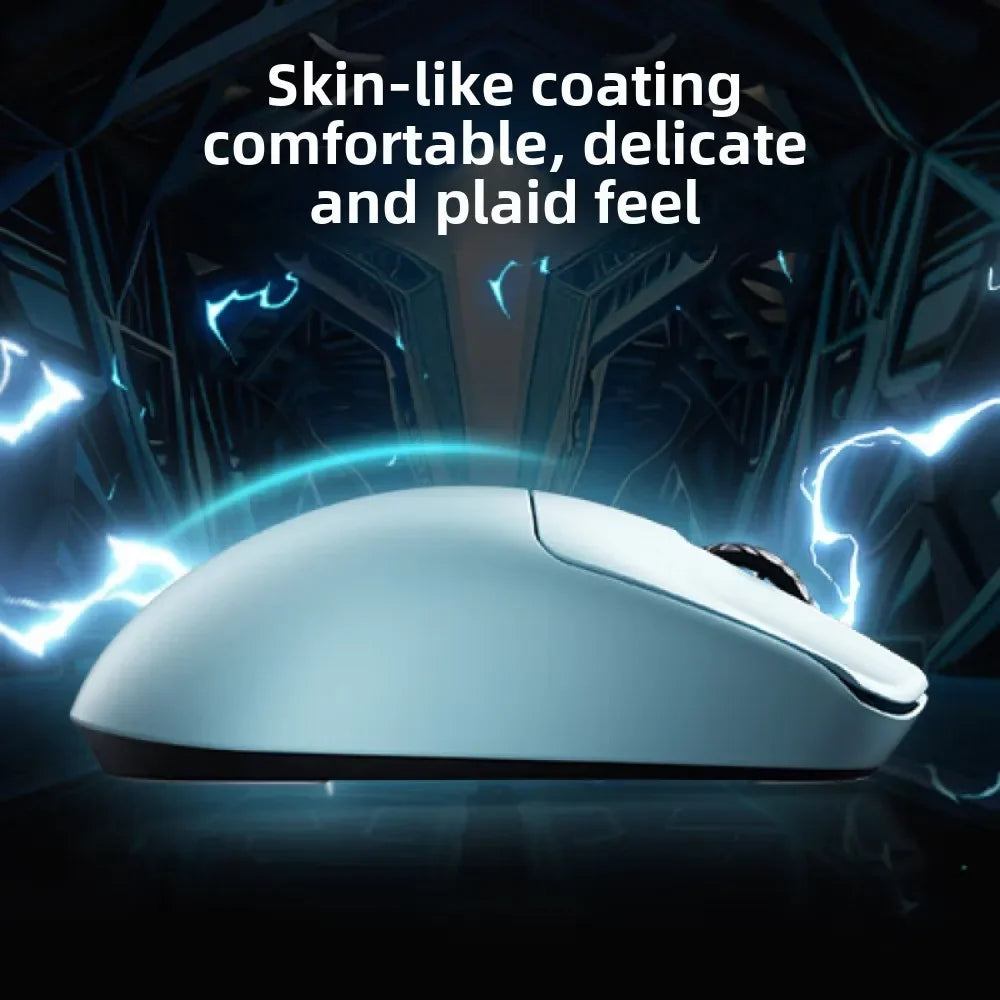 SCYROX V6 non-porous wireless mouse esports 40g 750IPS with 8k receiver fast response pixart 3950 high quality 8KHz web driver
