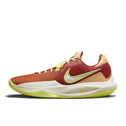 Nike Precision 6 Comfortable and Versatile Low-Top Basketball Shoes for Men in Black IO7605-040
