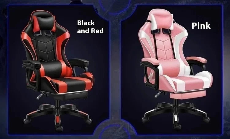 Gaming Chair Ergonomic Gaming Chair Net Coffee Computer Chair Home Reclining Office Comfortable Swivel Gaming Chair