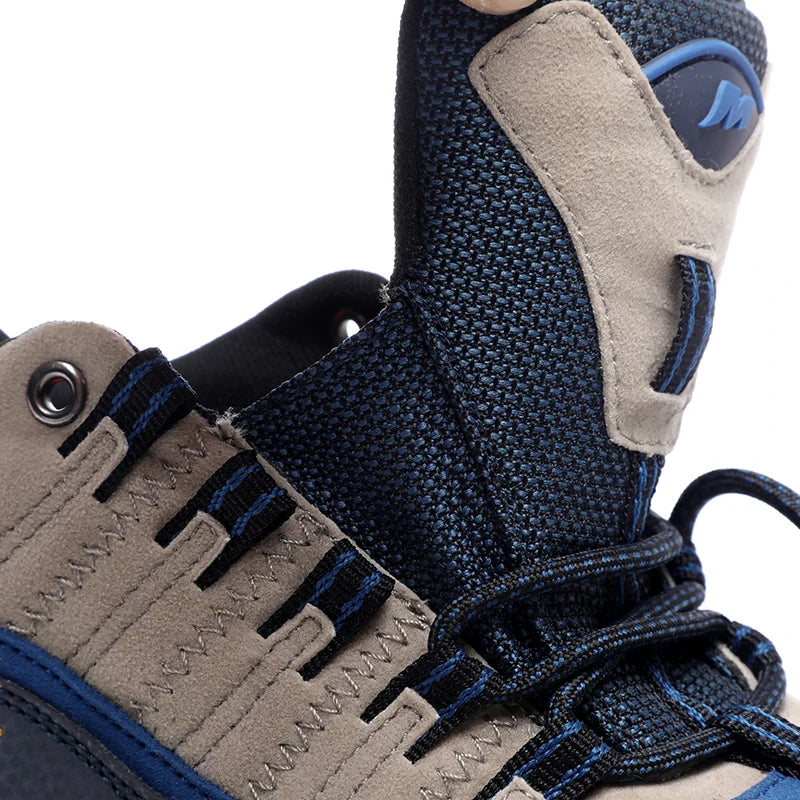 Zapatillas de trekking para hombre Outdoor Lover, impermeables, botas de montaña de cuero genuino, calzado táctico para caza en bosque