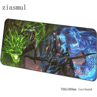 overwatch mouse pad Cartoon Computer mat 700x300x3mm gaming mousepad large Indie Pop padmouse keyboard games pc gamer desk