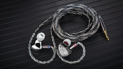 KBEAR Tourbillon-Pro TB-PRO Écouteurs intra-auriculaires 10 mm DD Haute Résolution Type-C HIFI Filaire avec Diaphragme Composite PU+PEEK+DLC