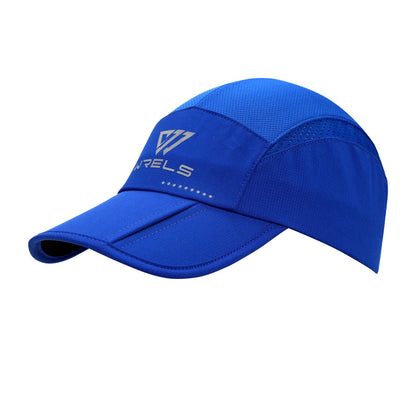 WRELS Breathable Sun Shade Baseball Cap Men and Women Quick Dry Convenient Carrying Folding Cap