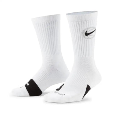 Nike Socks: 3-Pack of Men's and Women's Sports Socks / Basketball Socks / Durable, Moisture-Wicking Cotton Socks SX5545-100