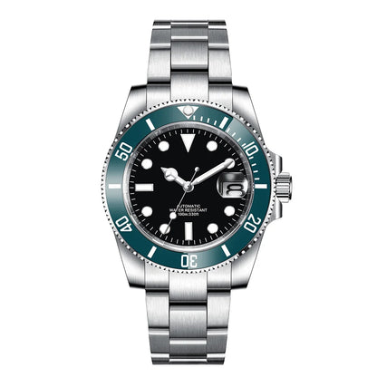 Customized Logo Reloj Men's Mechanical Automatic Wristwatch NH35 Movement 40mm Dial 100M Waterproof Sapphire Glass DIY Corgeut